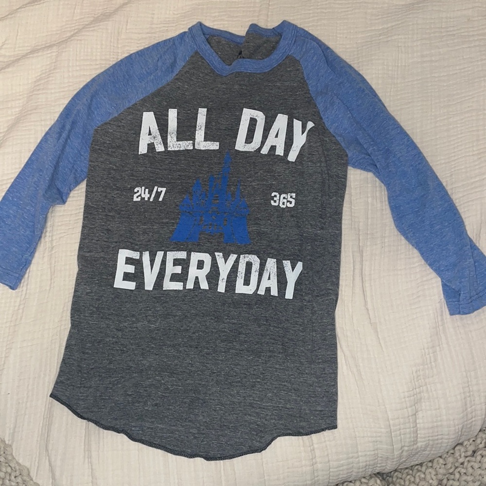Disney baseball tee